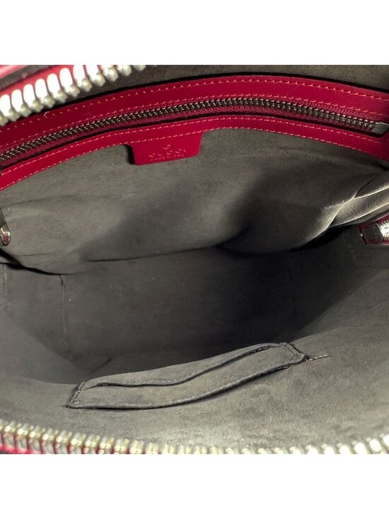 Gucci Backpack Guccissima Red main image 4